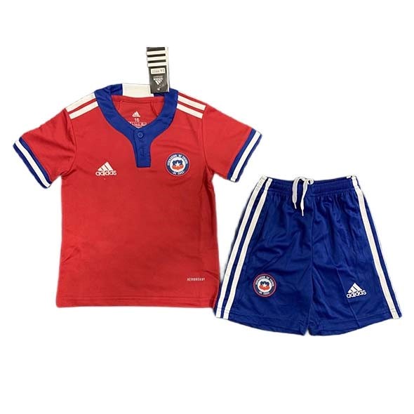 Camiseta Chile Niño 1st 2022 Rojo